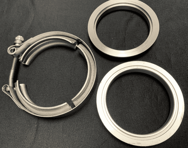 3″ Stainless Steel V-Band Flange And Clamp Kit
