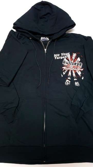 "Hit Your Target" Zip-up Hoodie