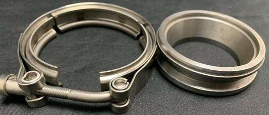 S300 V-Band Comp Outlet-Steel 2G Cummins 2.5-3″ Flange And Clamp Kit