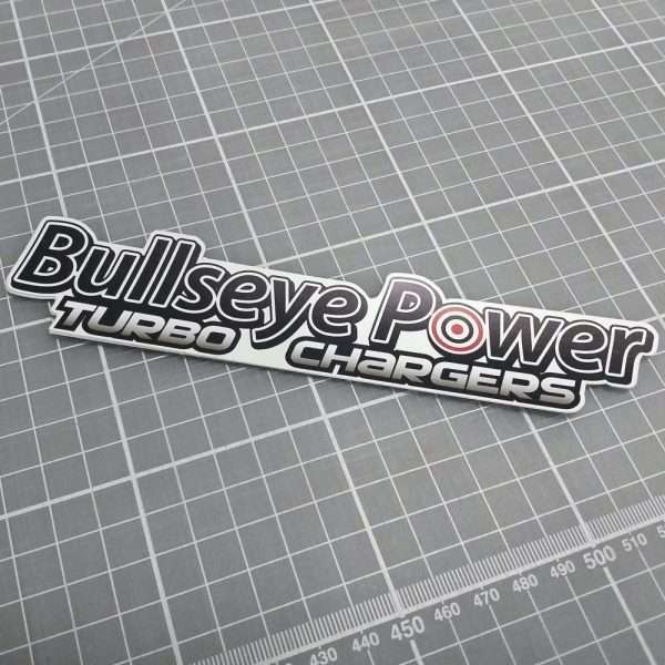Bullseye Power Logo Sticker – 20″ (Pack of 2)