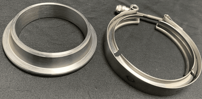 V-Band Flange With O-Ring And Clamp Kit For Mating To S400 Compressor Covers