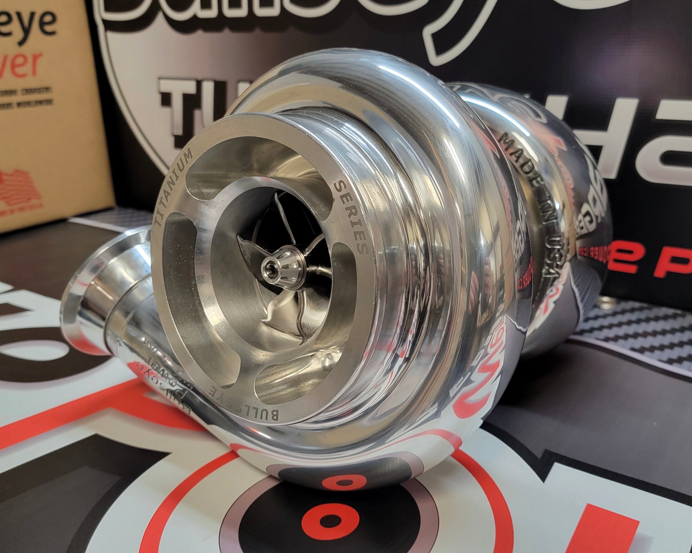 78mm TCT Titanium Series OTR Mid-Frame Turbo – Bullseye Power