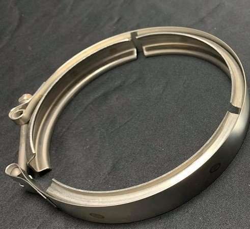 V-Band Clamp T-3 .70, S300/400 SS Inlet Fits 3″ Pipe