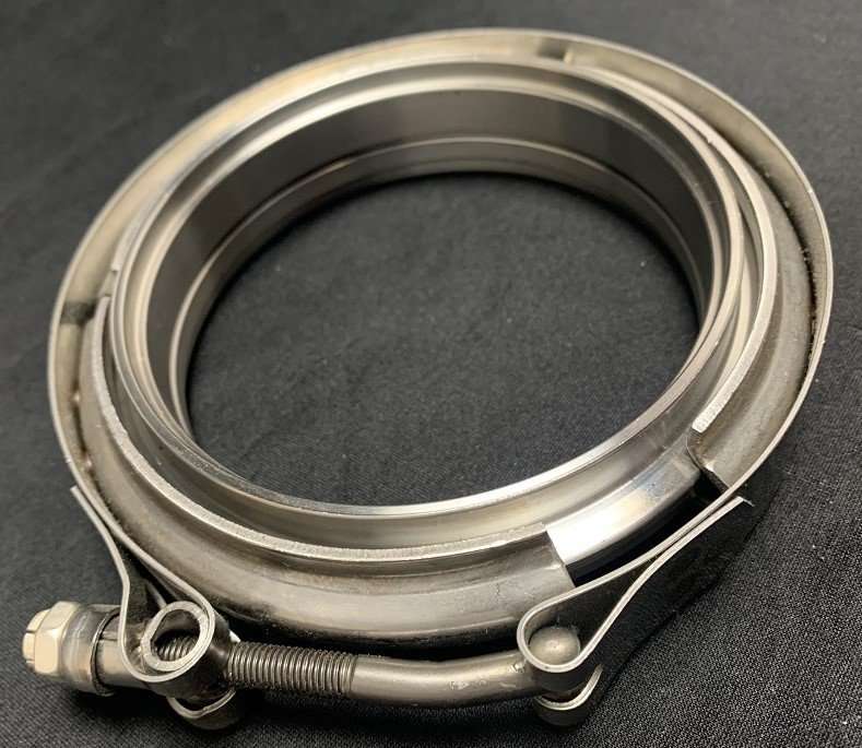 3″ Stainless Steel V-Band Flange And Clamp Kit | Bullseye Power Turbo  Chargers and Racing Components